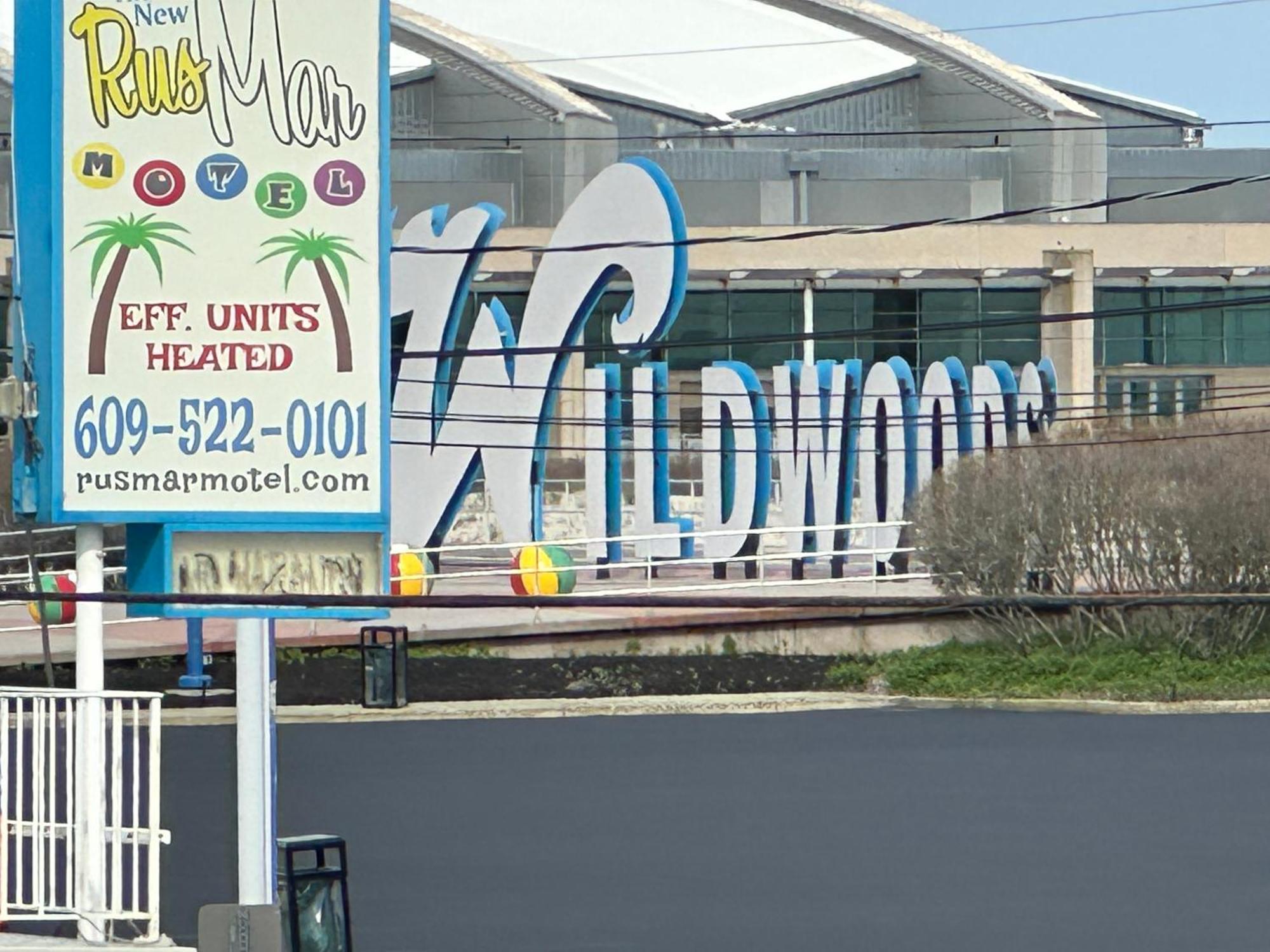 Rus Mar Motel Wildwood Beach & Boardwalk Eksteriør billede
